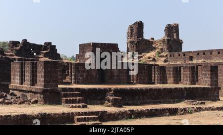 The Fortress of Mirjan Fort, Located in Uttara Kannada District of Karnataka, India. Build By Navayath Sulthan. Stock Photo