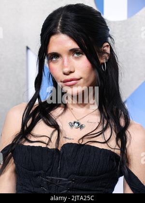 Nessa Barrett arrives at the MTV Video Music Awards at the Prudential