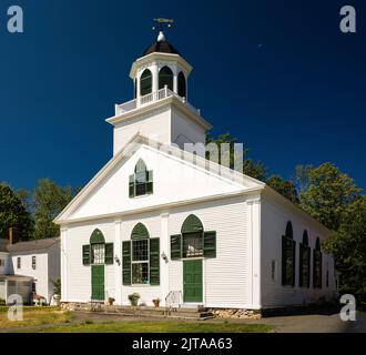 Church Petersham Common Historic District   Petersham, Massachusetts, USA Stock Photo