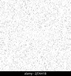 Halftone noise texture background. Comic style grain pattern. Pixelated rhomb particles wallpaper. Black and white grain and dots overlay. Dust Stock Vector