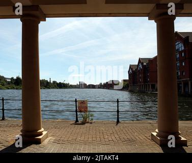 Atlantic Wharf. Cardiff. August 2022 Stock Photo