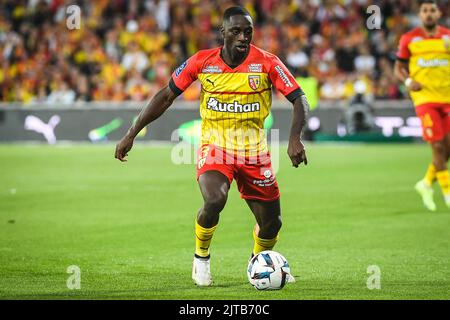 Deiver Machado Of Lens During The French Championship Ligue 1 Football 