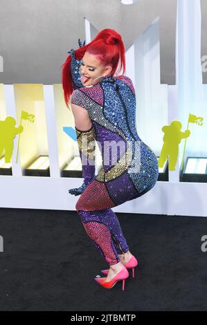 Justina Valentine on the Red Carpet during the MTV European Music ...