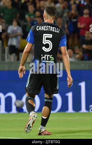 Simone Canestrelli (Pisa) during AC Milan vs Pisa SC, Italian soccer