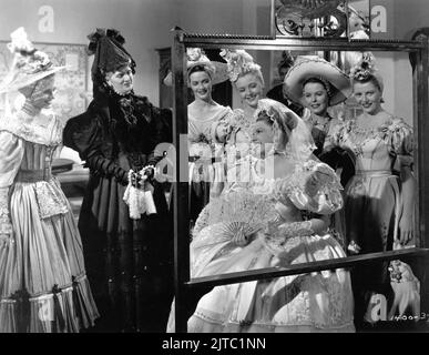 GLADYS COOPER and JUDY GARLAND in THE PIRATE 1948 director VINCENTE MINNELLI play S.N. Behrman songs by Cole Porter costume design Tom Keogh producer Arthur Freed Metro Goldwyn Mayer Stock Photo