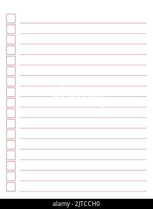 Graph paper. Printable To do list with check boxes, checklist, grid ...