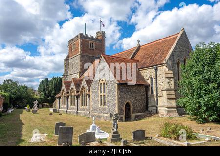 St Michael's Church, Stanwell Road, Horton, Berkshire, England, United Kingdom Stock Photo