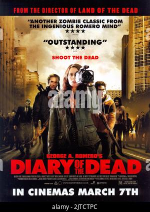 MICHELLE MORGAN POSTER, DIARY OF THE DEAD, 2007 Stock Photo