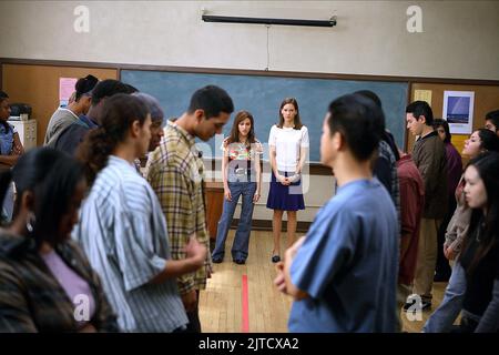 KRISTIN HERRERA, HILARY SWANK, FREEDOM WRITERS, 2007 Stock Photo