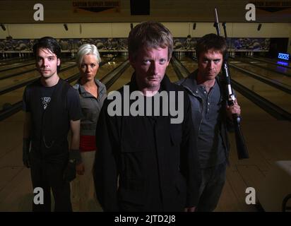 POTTS,SPEARRITT,HENSHALL,MURRAY, PRIMEVAL, 2007 Stock Photo