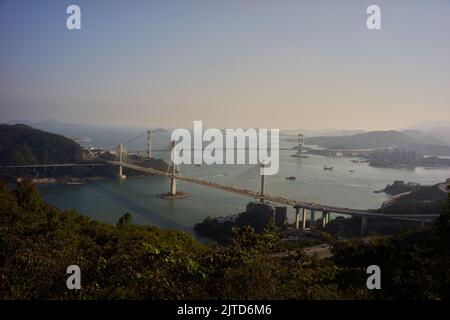 Ting Kau Bridge Stock Photo