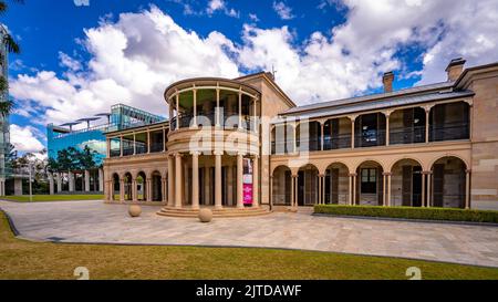 Brisbane, Queensland, Australia - Old Government house building Stock Photo