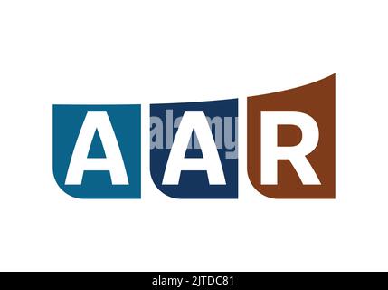 AAR Logo Design Template for Multiuse Initial Monogram Letter a a r ...