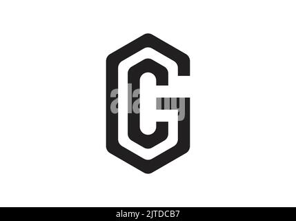 CG Initial Monogram Letter CG Logo Design Vector Template Letter c g Logo Design Stock Vector