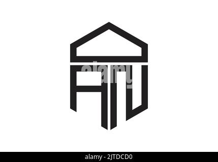 DAN Initial Monogram Letter dan Logo Design Vector Template d a n Letter Logo Design Stock Vector