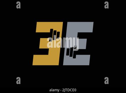 EE Fitness Logo Design Template for Multiuse Initial Monogram Letter ee Logo Design Vector Template Letter EE Logo Design Stock Vector