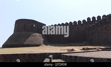 The Fortress of Mirjan Fort, Located in Uttara Kannada District of Karnataka, India. Build By Navayath Sulthan. Stock Photo