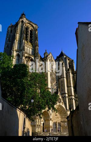 France, Cher (18), Bourges, St Etienne cathedral, UNESCO world heritage Stock Photo