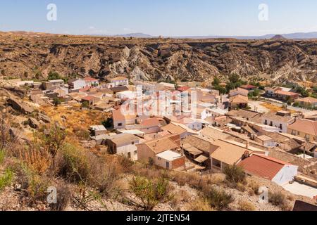 Partaloa a Small Town in the Almanzora Valley, Almeria province, Andalucia Spain Stock Photo