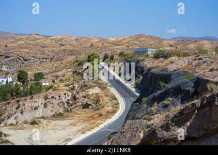 Partaloa a Small Town in the Almanzora Valley, Almeria province, Andalucia Spain Stock Photo