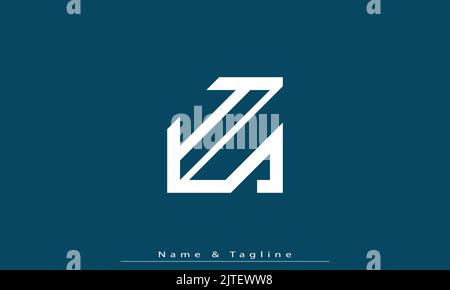 Alphabet letters Initials Monogram logo IS , SI Stock Vector