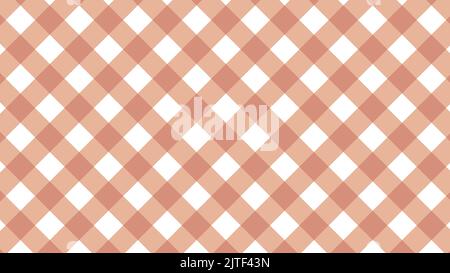 cute brown plaid, gingham, checkered, tartan pattern background, perfect  for wallpaper, backdrop, postcard, background Stock Photo - Alamy