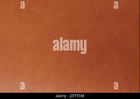 Light brown natural leather background macro close up view Stock Photo