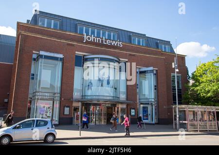 John Lewis & Touchwood Shopping Centre, Station Rd, Solihull Stock Photo