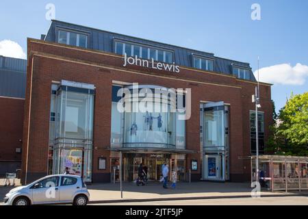 John Lewis & Touchwood Shopping Centre, Station Rd, Solihull Stock Photo