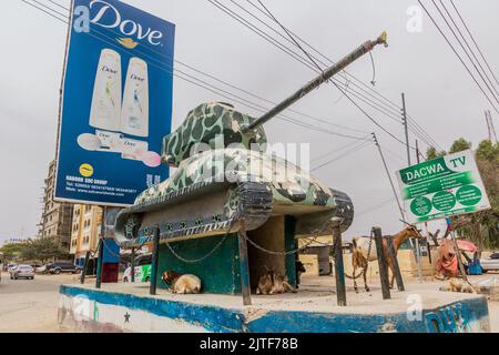 HARGEISA, SOMALILAND - APRIL 15, 2019: Somaliland Indepedence Monument ...