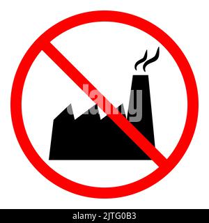 Factory Ban Sign Industry Is Forbidden Set Of Red Prohibition Signs factory-ban-sign-industry-is-forbidden-set-of-red-prohibition-signs