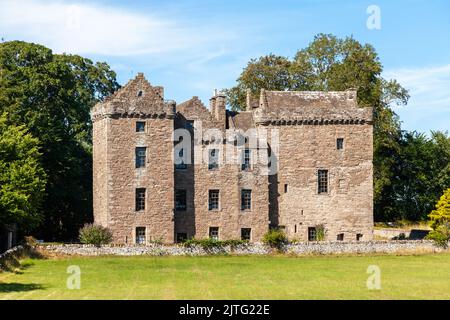 Huntingtower Castle on the outskirts of the city of Perth, Scotland Stock Photo