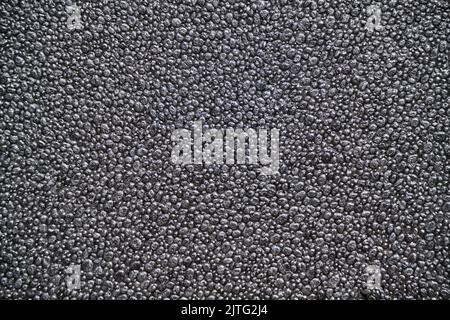 Abstract background, grey foam texture, porous material made up cells that do not communicate with each other Stock Photo