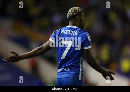 Juninho Bacuna #7 of Birmingham City in action during the Sky Bet