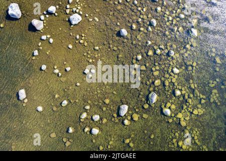 Beach and waterline background patterns Stock Photo