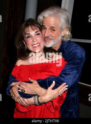 Kate Linder and Christian LeBlanc attending 'Cat On A Hot Tin Roof' Opening Night held at the Theatre At St Clements on July 24, 2022 in New York City, NY ©Steven Bergman/AFF-USA.COM Stock Photo