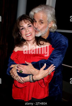 Kate Linder and Christian LeBlanc attending 'Cat On A Hot Tin Roof' Opening Night held at the Theatre At St Clements on July 24, 2022 in New York City, NY ©Steven Bergman/AFF-USA.COM Stock Photo