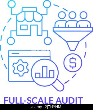 Full scale audit concept icon Stock Vector Image & Art - Alamy
