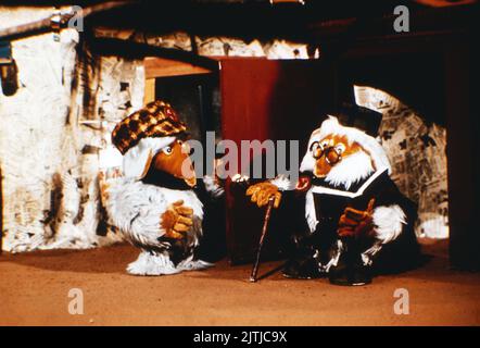 The Wombles, aka Die Wombles, Puppentrickserie, Großbritannien 1973 - 1975, Charakter: Bungo Womble und Großonkel Bulgaria Stock Photo