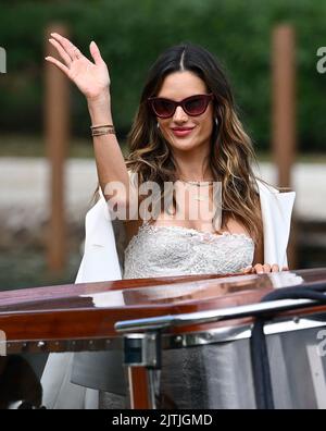 Alessandra Ambrosio Venice August 30, 2022 – Star Style