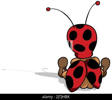 Ladybug Animal Cartoon Colored Clipart Stock Vector Image & Art - Alamy
