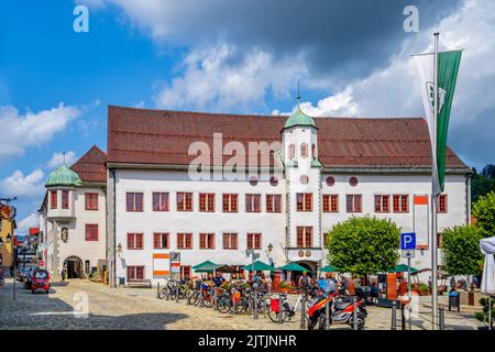 Market, Immenstadt im Allgaeu, Bavaria, Germany Stock Photo