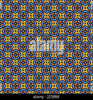 Multi color seamless pattern texture and template. Multicolored. Colorful ornamental graphic design. Colored mosaic ornaments. Vector illustration. EP Stock Vector