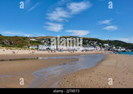 The beach at Aberdyfi/Aberdovey, Gwynedd, Wales Stock Photo