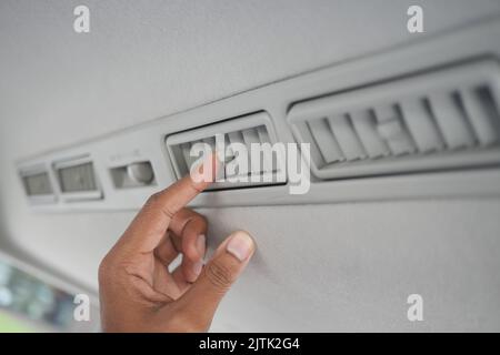 car air conditioner grid pane, Stock Photo