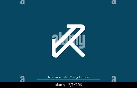 Alphabet letters Initials Monogram logo IT , TI Stock Vector