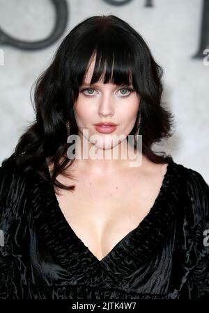 Markella Kavenagh attends the World premiere of "The Lord Of The Rings