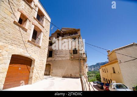 Horta de San Juan is the home of Manuel Pallarés, friend and companion of Pablo Picasso. Picasso spent some time in Horta during his youth (1897-1898) Stock Photo