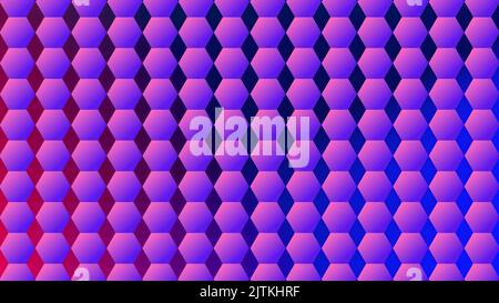Beautiful gradient background for people who like hexagons Stock Photo