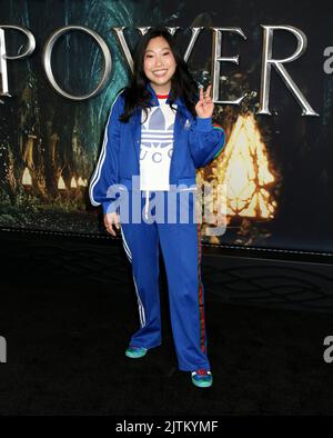 Awkwafina attending 'The Lord of The Rings: The Rings of Power' New York Screening held at Alice Tully Hall on August 23, 2022 in New York City, NY ©Steven Bergman/AFF-USA.COM Stock Photo